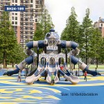 Playground Equipment Factory - Best Selling Kids Civic Play Area Slide