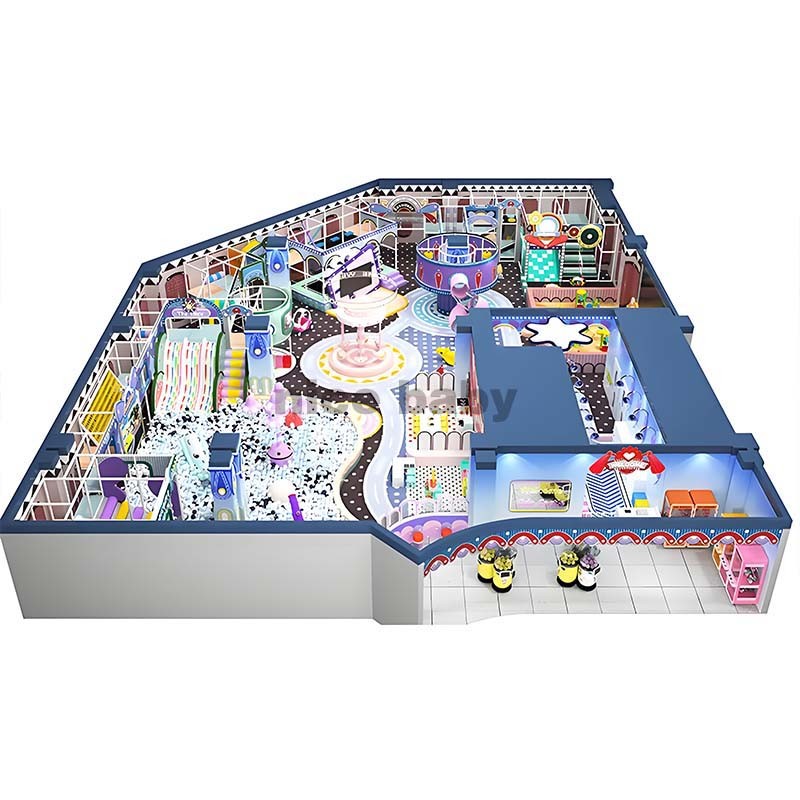 Soft Play Equipment Supplier - Hot Sale Role Play Area LED Lights Zone