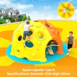 Climbing Frame Supplier - 2024 Kindergarten Space Capsule Dome Outdoor