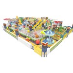 Playhouse Manufacturer - New 2025 Design Castle Theme Ocean Ball Pool