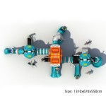 Outdoor Equipment Factory - Children Outdoor Toys Backyard Blue Slides