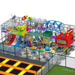Obstacle Course Manufacturer - Large Custom Ninja Warrior 360 Rotate Bike