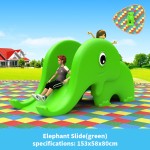 Outdoor Slide Supplier - Giraffe Shape Kindergarten Slide Home Park