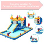Bounce House Supplier - Colorful Inflatable Games Safety Netting Castle