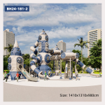 Playground Equipment Factory - Complex Slides Kids Outdoor Playground