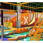 Adventure Park Supplier - 1000sqm Various Amusement Equipment Trampoline