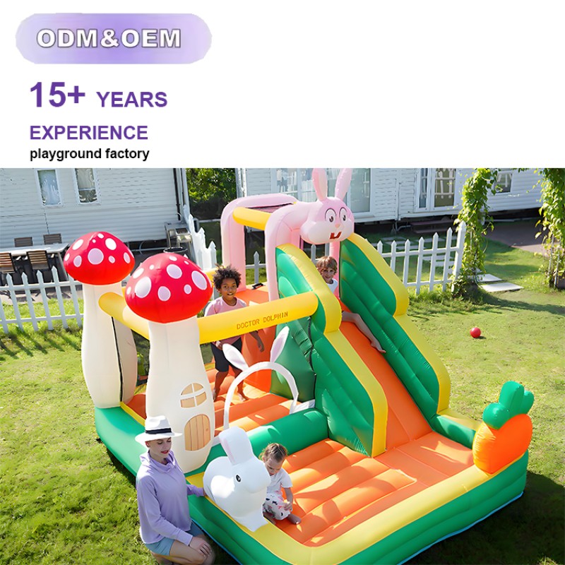 Inflatable Trampoline Manufacturer - Puncture Proof Inflatable Castle Jumping