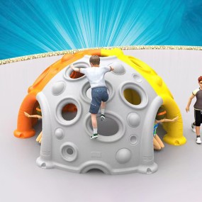 Climbing Frame Supplier - 2024 Kindergarten Space Capsule Dome Outdoor