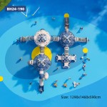 Playground Equipment Supplier - Nice Baby Portable Plastic Combined Slide