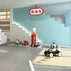 Role Play House Supplier - High-End Custom Kids Pretend Makeup Room