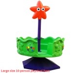 Swivel Chair Supplier - Small 6 Person Flower Design Go Round