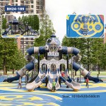 Playground Equipment Factory - Best Selling Kids Civic Play Area Slide