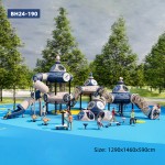 Playground Equipment Supplier - Nice Baby Portable Plastic Combined Slide