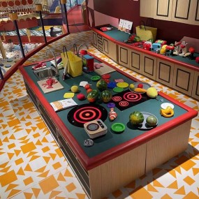 Indoor Playground Manufacturer - 400 Sqm Double Deck Role Play Kitchen