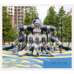 Playground Equipment Factory - Best Selling Kids Civic Play Area Slide
