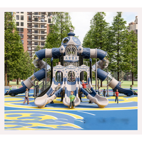 Playground Equipment Factory - Best Selling Kids Civic Play Area Slide