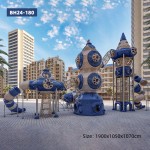 Plastic Slides Manufacturer - New Product Colorful Customized Space Theme