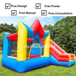 Inflatable Castle Supplier - Commercial Grade PVC Inflatable Games Slide