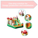 Inflatable Trampoline Manufacturer - Puncture Proof Inflatable Castle Jumping