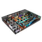 Indoor Playground Manufacturer - Children Trampoline Park Bungee Jumping