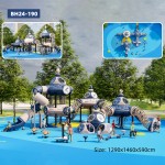 Playground Equipment Supplier - Nice Baby Portable Plastic Combined Slide