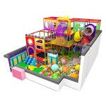 Soft Play Equipment Supplier - Customizable Candy Land Safety Padded Zone