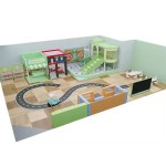 Playhouse Supplier - Toddler Role Play Park Pretend Fireman Room