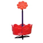Swivel Chair Supplier - Small 6 Person Flower Design Go Round