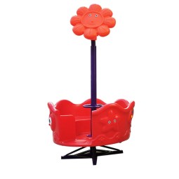 Swivel Chair Supplier - Small 6 Person Flower Design Go Round
