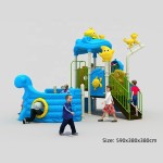 Plastic Slide Manufacturer - Elephant Shape Kid Plastic Garden Toddler