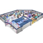 Soft Play Equipment Supplier - Hot Sale Role Play Area LED Lights Zone