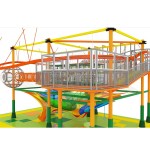 Rope Net Climbing Manufacturer - Custom Children Amusement Park Exploration