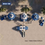 Plastic Slides Manufacturer - New Product Colorful Customized Space Theme