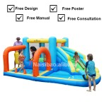 Inflatable Castle Factory - Heavy Duty PVC Inflatable Obstacle Course