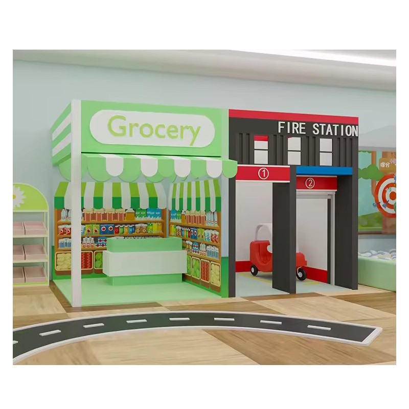 Playhouse Supplier - Toddler Role Play Park Pretend Fireman Room