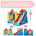 Inflatable Castle Supplier - Commercial Grade PVC Inflatable Games Slide