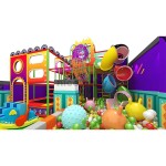 Soft Play Equipment Supplier - Customizable Candy Land Safety Padded Zone