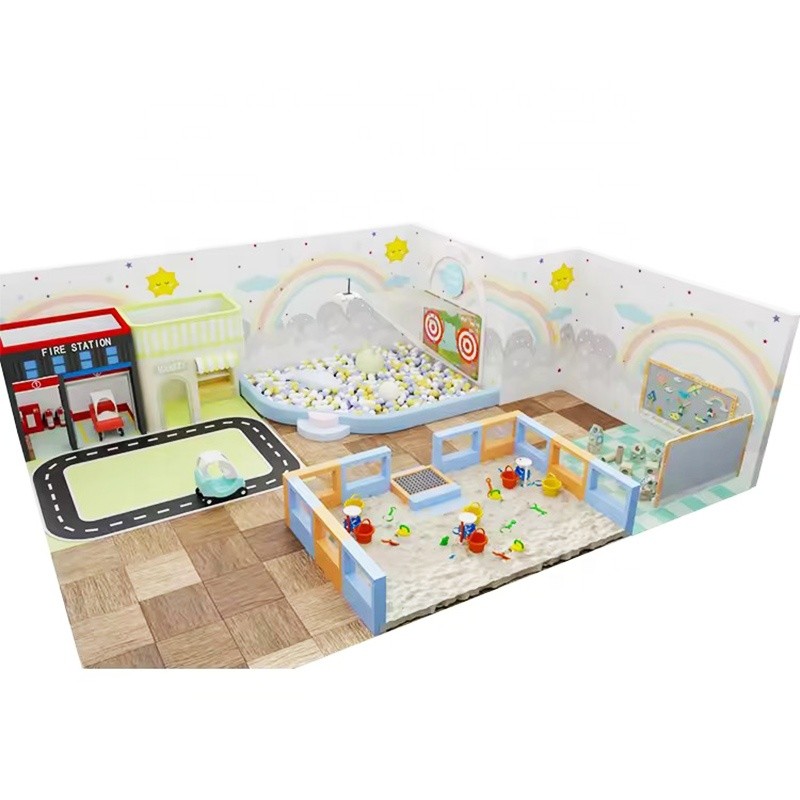 Indoor Playground Factory - Game Interactive Role Playhouse Soft Play