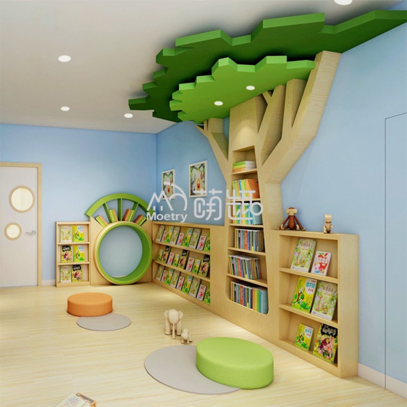 Tree Bookshelf Manufacturer - Moetry Custom Floor Standing Tree