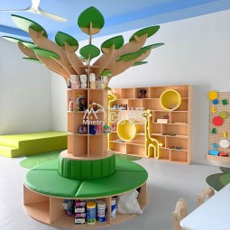 Reading Tree Factory - Moetry Forest Theme Wooden Reading Tree