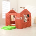 Red Brick Blocks Supplier - Moetry Large Plastic Red Brick Combo