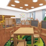 Kindergarten Furniture Manufacturer - 61 Sqm Complete Wooden Table Chair