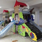 Farm Playground Supplier - Moetry Farm Theme Plastic Slide Climber