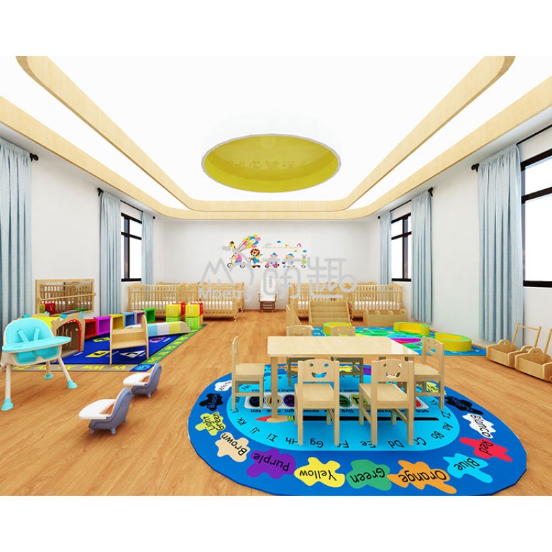 Classroom Set Supplier - Modern 58 Sqm Baby Infant Classroom Furniture