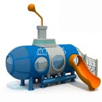 Submarine Playground Manufacturer - Moetry Submarine Shape Plastic