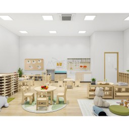 Classroom Set Supplier - Moetry Montessori Table Chair Set Daycare