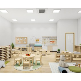 Classroom Set Supplier - Moetry Montessori Table Chair Set Daycare