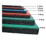 Playground Flooring Supplier - Moetry Super Thick 5cm Rubber Tile