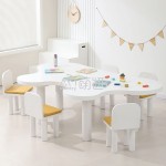Art Table Manufacturer - Moetry Cloud Shaped Art Table Chair Set