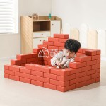 Red Brick Blocks Supplier - Moetry Large Plastic Red Brick Combo